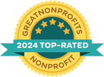 Great Nonprofits 2024 Top Rated Badge for Africa Classroom Connection