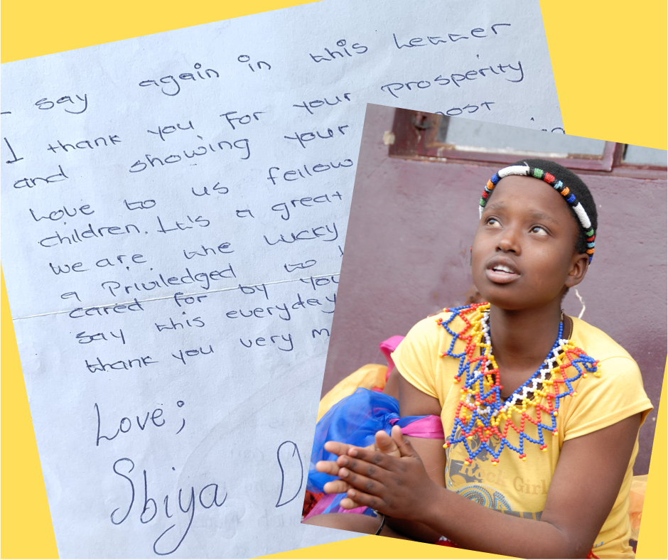 Africa Classroom Connection Letter